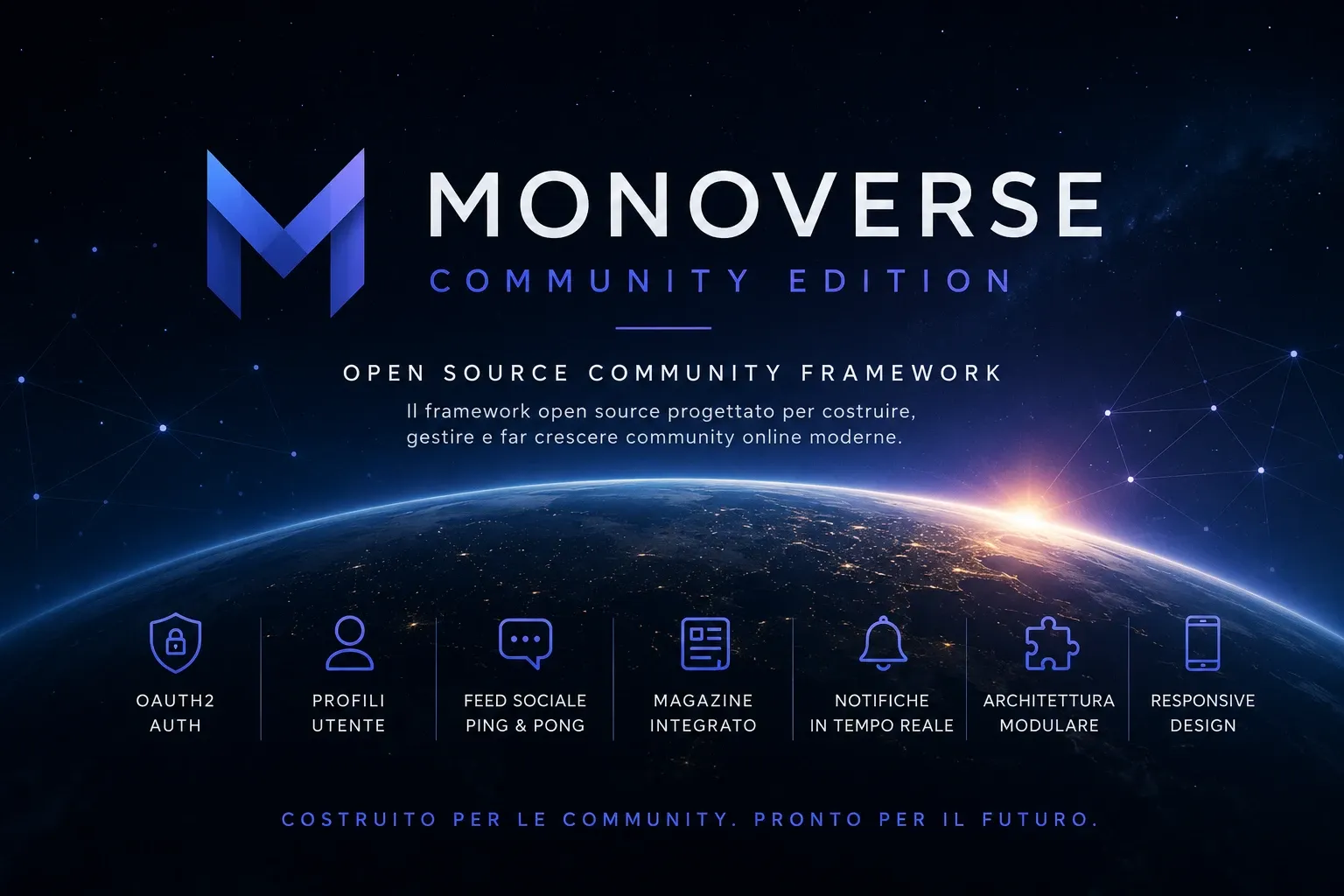 Monoverse diventa pubblico: disponibile la prima beta della Community Edition